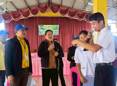 ขับเคลื่อนกิจกรรมของอาสาสมัครสหกรณ์และร่วมกันทำกิจกรรมให้ความรู้เรื่องการสหกรณ์ ณ โรงเรียนประชานิคม 2 อำเภอท่าแซะ จังหวัดชุมพร ... พารามิเตอร์รูปภาพ 1